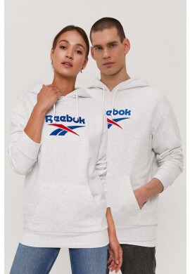 Reebok Classic Суичър GU3874 в сиво с апликация - Pepit.bg