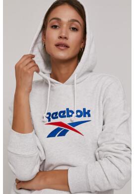 Reebok Classic Суичър GU3874 в сиво с апликация - Pepit.bg