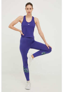 Reebok Клин за трениране Modern Safari в лилаво с десен - Pepit.bg