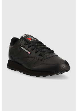 Reebok Кожени маратонки CLASSIC LEATHER в черно - Pepit.bg