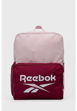 Reebok Раница H36588 в розово голям размер с принт - Pepit.bg