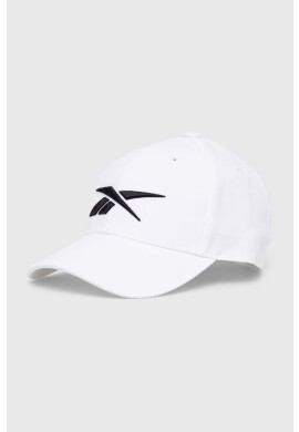 Reebok Шапка с козирка в бяло с апликация - Pepit.bg