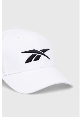 Reebok Шапка с козирка в бяло с апликация - Pepit.bg