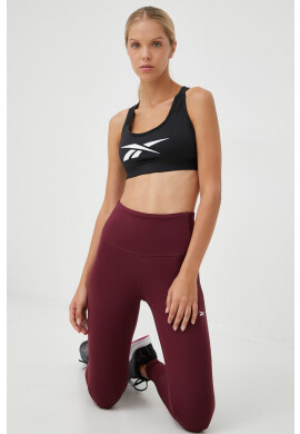 Reebok Спортен сутиен Lux Vector в черно - Pepit.bg