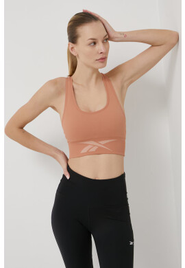Reebok Спортен сутиен Workout Ready H65611 в оранжево - Pepit.bg