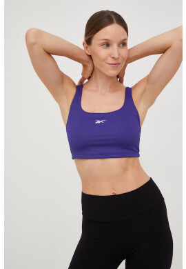 Reebok Спортен сутиен Workout Ready в лилаво с изчистен дизайн - Pepit.bg