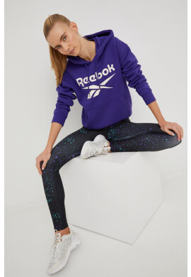 Reebok Суичър в лилаво с качулка с принт - Pepit.bg