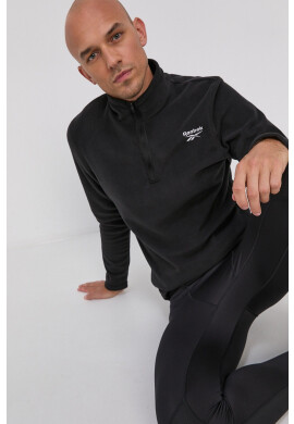 Reebok Суичър в синьо с качулка с принт - Pepit.bg