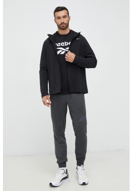 Reebok Суичър в черно с принт - Pepit.bg