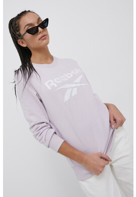 Reebok Суичър в оранжево с принт - Pepit.bg