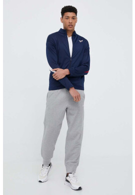 Reebok Суичър в тъмносиньо с десен - Pepit.bg