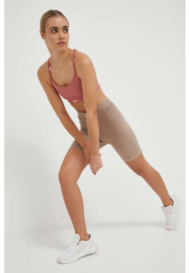 Reebok Сутиен за йога в оранжево с изчистен дизайн - Pepit.bg