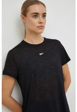 Reebok Тениска за трениране в черно - Pepit.bg