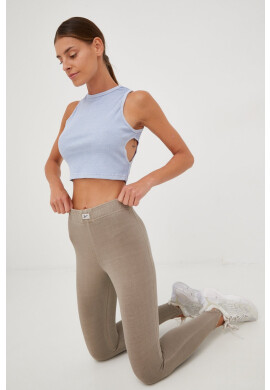 Reebok Топ Les Mills Natural Dye дамски в лилаво - Pepit.bg