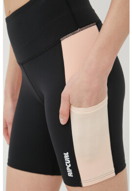 Rip Curl Къс панталон за бягане Run Swim Surf с десен със стандартна талия - Pepit.bg