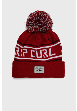 Rip Curl Шапка в червено от плътен трикотаж - Pepit.bg