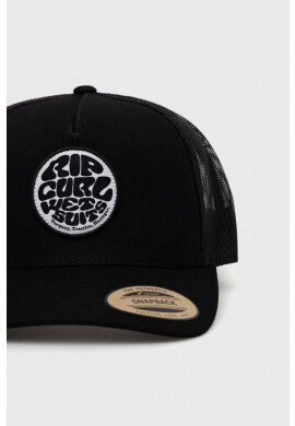 Rip Curl Шапка с козирка в черно с апликация - Pepit.bg