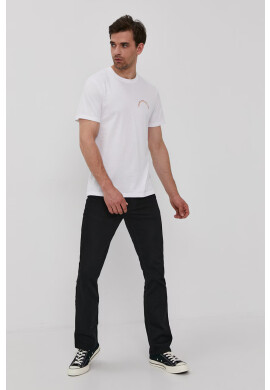 Rip Curl Тениска мъжка в бяло с принт - Pepit.bg
