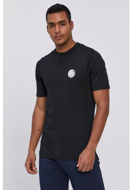 Rip Curl Тениска мъжка в черно с принт - Pepit.bg
