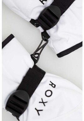 Roxy Ръкавици Jetty Solid в бяло - Pepit.bg