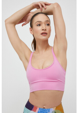 Roxy Спортен сутиен Heart Into It в розово с изчистен дизайн - Pepit.bg