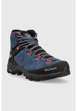 Salewa Обувки Alp Trainer 2 Mid GTX в тъмносиньо - Pepit.bg