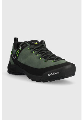 Salewa Обувки Wildfire Leather в зелено - Pepit.bg