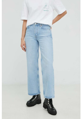 Samsoe Samsoe Дънки Riley Jeans с висока талия - Pepit.bg