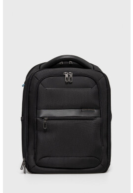Samsonite Раница мъжка в черно голям размер с изчистен дизайн - Pepit.bg