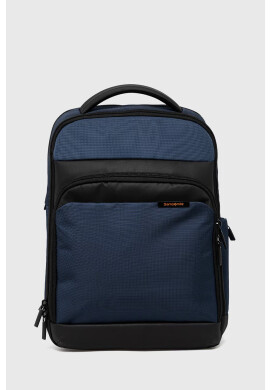Samsonite Раница мъжка в тъмносиньо голям размер с изчистен дизайн - Pepit.bg