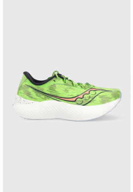 Saucony Обувки за бягане Endorphin Pro 3 в зелено - Pepit.bg