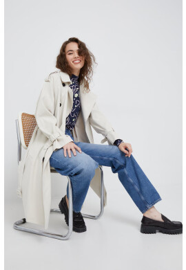 Scotch & Soda Блуза с дълги ръкави с ниско поло - Pepit.bg