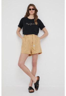 Scotch & Soda Ленен къс панталон - Pepit.bg