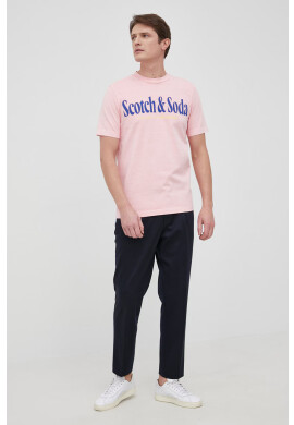 Scotch & Soda Памучна тениска - Pepit.bg