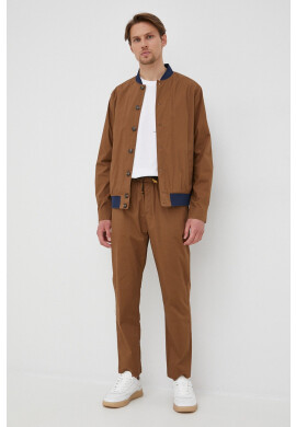 Scotch & Soda Панталони мъжки в кафяво със стандартна кройка - Pepit.bg