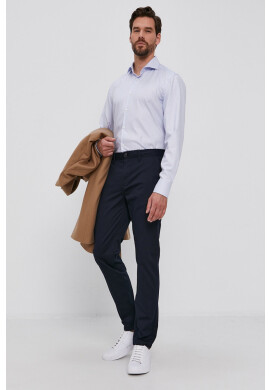 Scotch & Soda Панталони в кафяво с кройка по тялото - Pepit.bg
