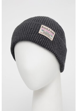 Scotch & Soda Шапка в сиво - Pepit.bg