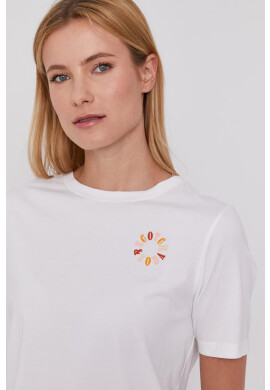 Scotch & Soda Тениска дамска в бяло - Pepit.bg