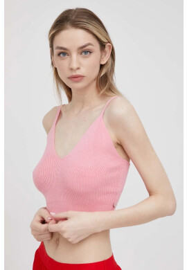Scotch & Soda Топ дамски в розово - Pepit.bg
