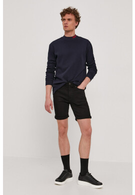 Selected Homme Дънкови Къс панталон мъжки в черно - Pepit.bg