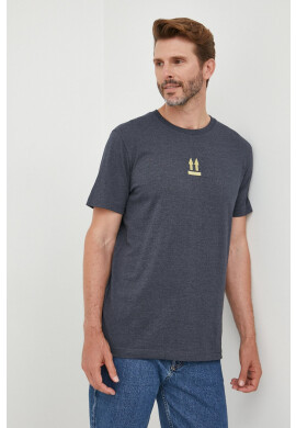 Selected Homme Тениска в тъмносиньо с апликация - Pepit.bg