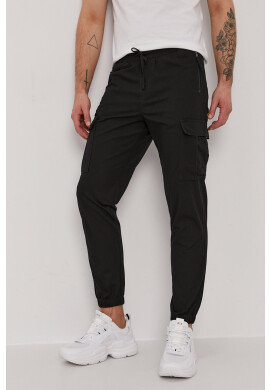 Selected Homme Панталон мъжки в черно с кройка тип jogger - Pepit.bg