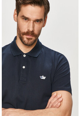 Selected Homme Тениска с яка - Pepit.bg