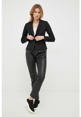 Sisley Сако в черно с едно копче с изчистен дизайн - Pepit.bg