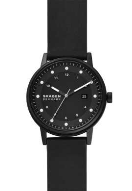 Skagen Часовник мъжки в черно - Pepit.bg