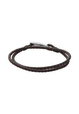 Skagen Кожена гривна мъжка - Pepit.bg