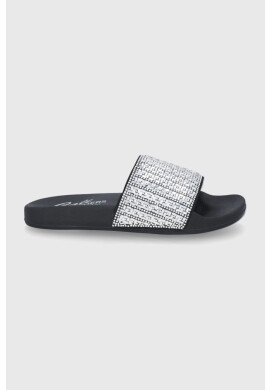 Skechers Чехли дамски в сребристо - Pepit.bg
