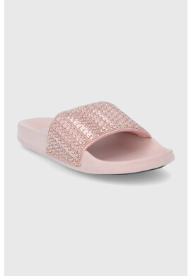 Skechers Чехли дамски в розово - Pepit.bg