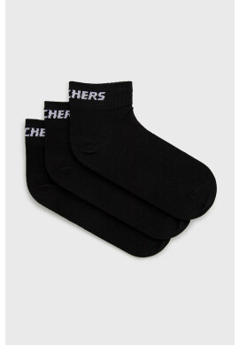 Skechers Чорапи (3 чифта) в черно - Pepit.bg
