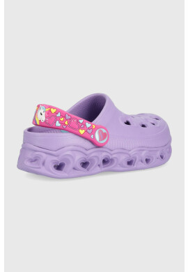 Skechers Детски чехли в лилаво - Pepit.bg